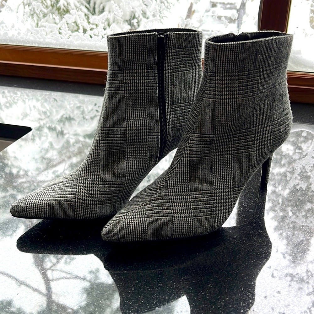Sassy Plaid Boots